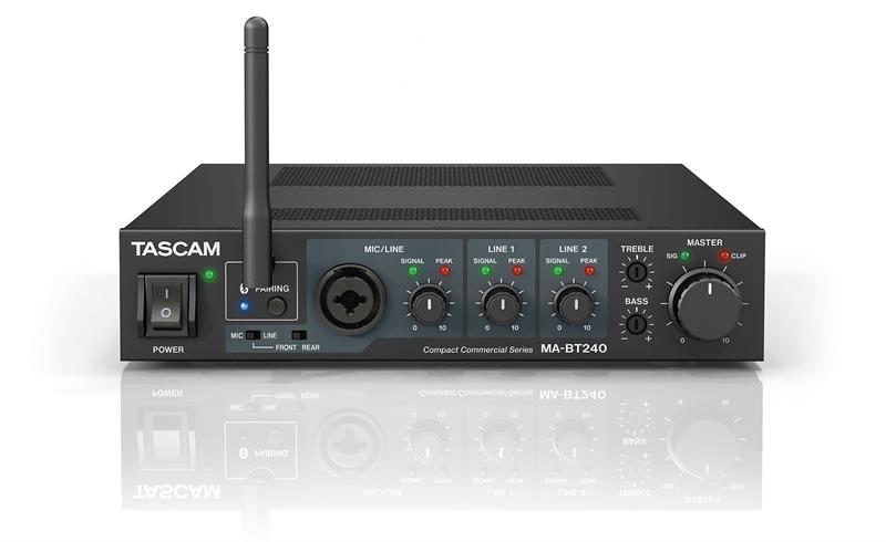 Tascam mélangeur amplificateur 240W 100 volts avec Bluetooth