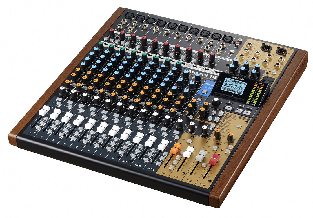 Tascam Model 16 mixeur analogique et enregistreur numérique 14 pistes