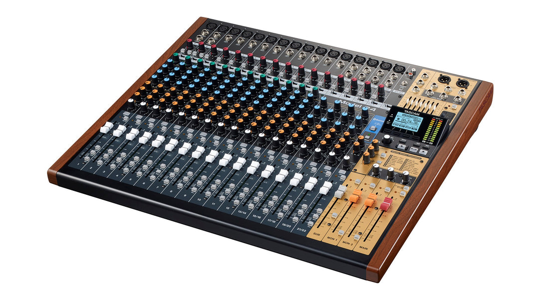 Tascam Model 24 console analogique et enregistreur numérique 24 pistes