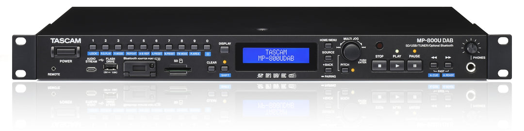 Tascam lecteur multimédia avec SD/USB et tuner DAB/FM