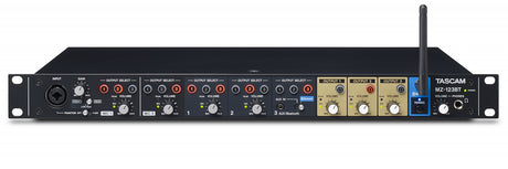 Tascam MZ-123BT installationsmixer 3 zoner 2 mic/2 line in