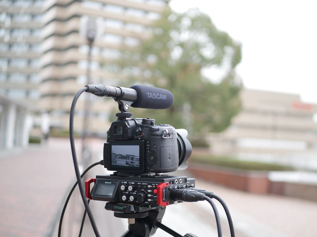 Microphones canon vidéo Tascam TM-200SG