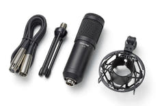 Tascam TM-70 microphones dynamique pour studio et podcast, avec suspension
