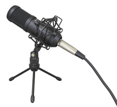 Tascam TM-70 microphones dynamique pour studio et podcast, avec suspension