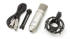 Tascam TM-80 microphone à condensateur avec suspension, Black