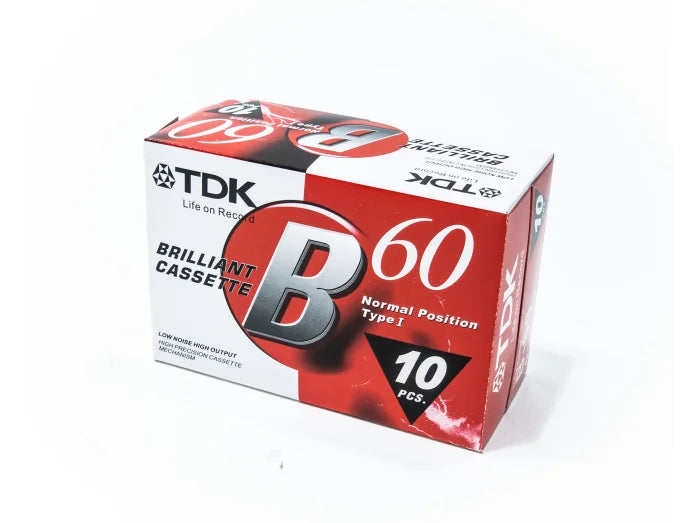 TDK - cassette (10x60 min.)