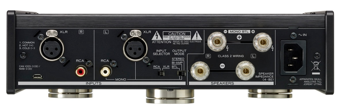 TEAC AP-505 Stereo Power Amplifier, Black