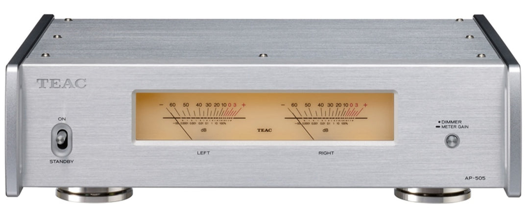 TEAC AP-505 Amplificateur Stéréo de Puissance (Argent)