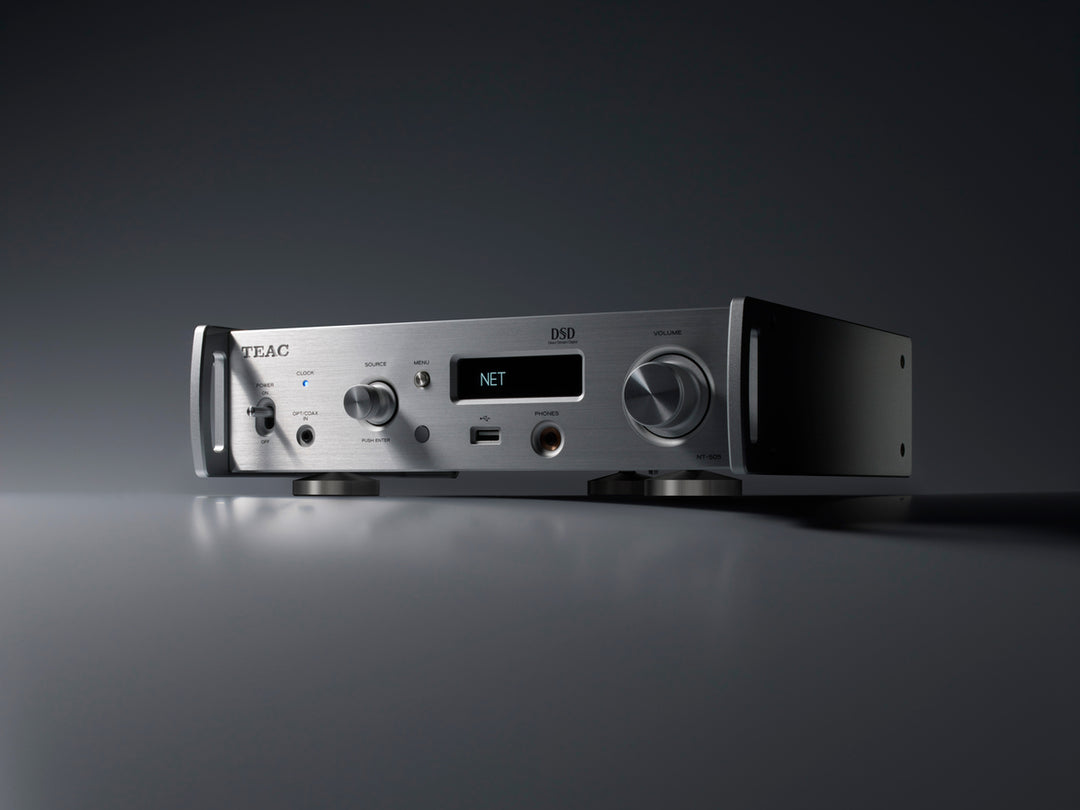 TEAC NT-505-X USB Network DAC Pré-ampli (Argent)