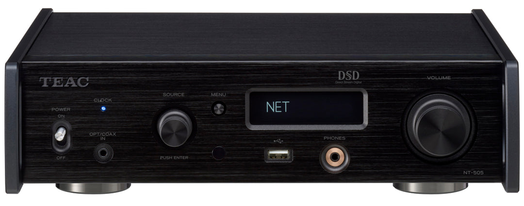 TEAC NT-505-X USB Network DAC Pré-ampli (Noir)