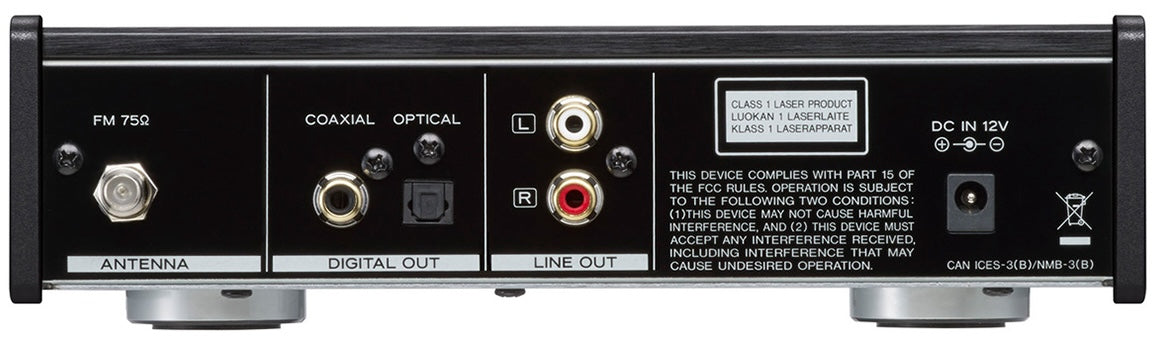 TEAC PD-301DAB-X/B, DAB+/FM and CD player, Black