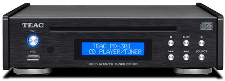 TEAC PD-301DAB-X/B, Lecteur DAB+/FM et CD (Noir)