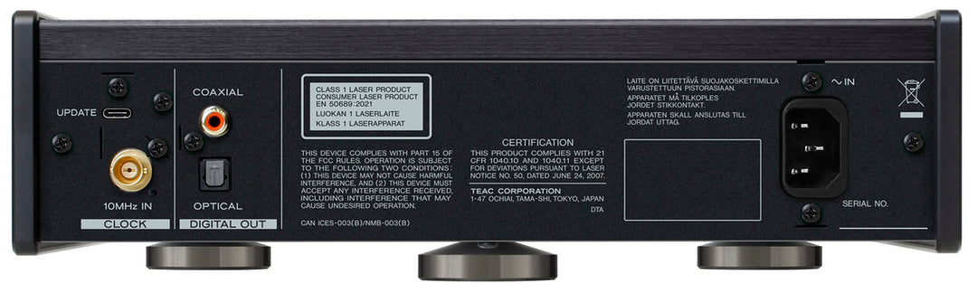 TEAC PD-505T Lecteur CD (Noir)