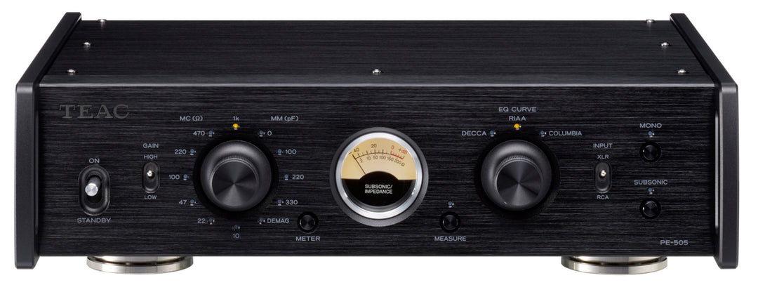 TEAC PE-505 Préamplificateur Phono (Noir)