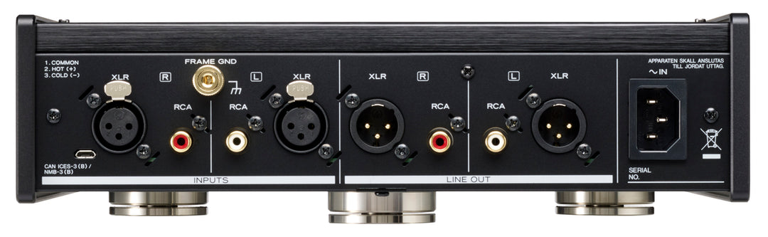 TEAC PE-505 Préamplificateur Phono (Noir)