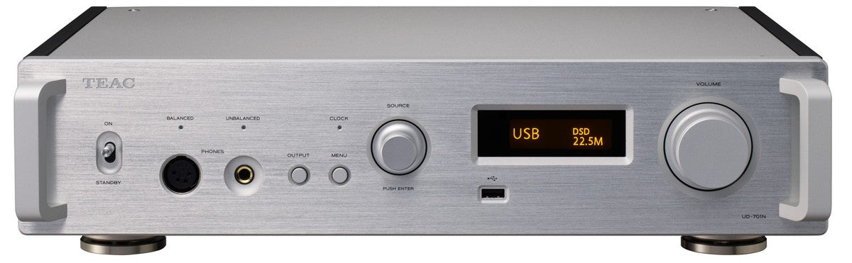 TEAC UD-701N DAC Réseau Pré-Ampli (Argent)
