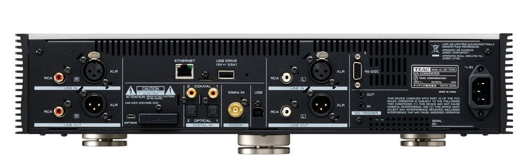 TEAC UD-701N DAC Réseau Pré-Ampli (Argent)