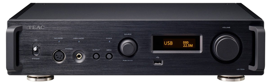 TEAC UD-701N DAC Réseau Pré-Ampli (Noir)