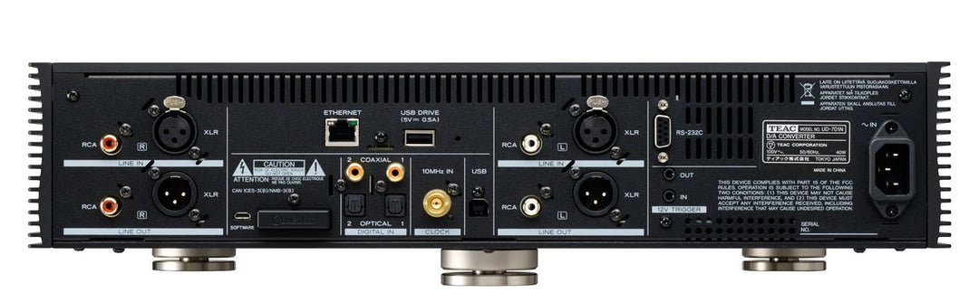 TEAC UD-701N DAC Réseau Pré-Ampli (Noir)