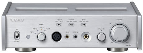 TEAC HA-507 Casque et préamplificateur Silver