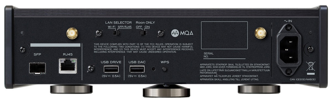 TEAC NT-507T Transport réseau Black