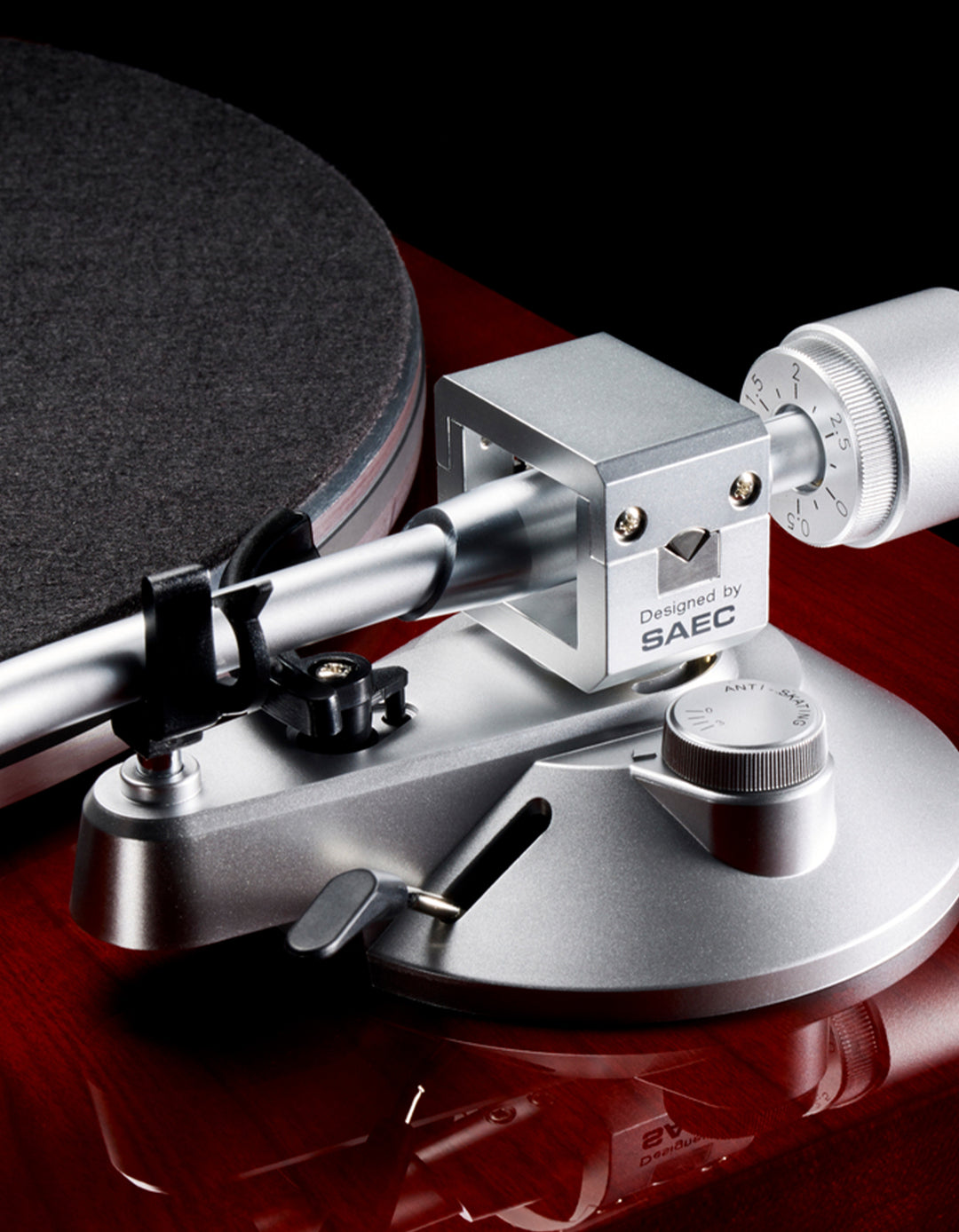 TEAC TN-3B-A Pladespiller (Cerise)