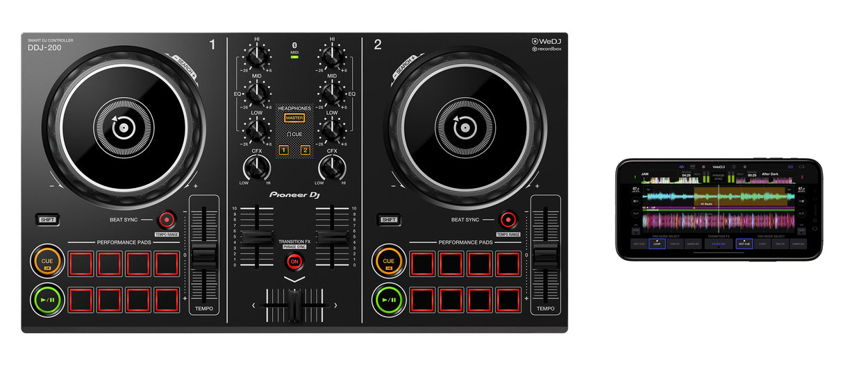 Pioneer DJ DDJ-200 DJ Contrôleur 