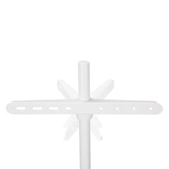 Support TV au Sol (Blanc, Hêtre, 50-65")