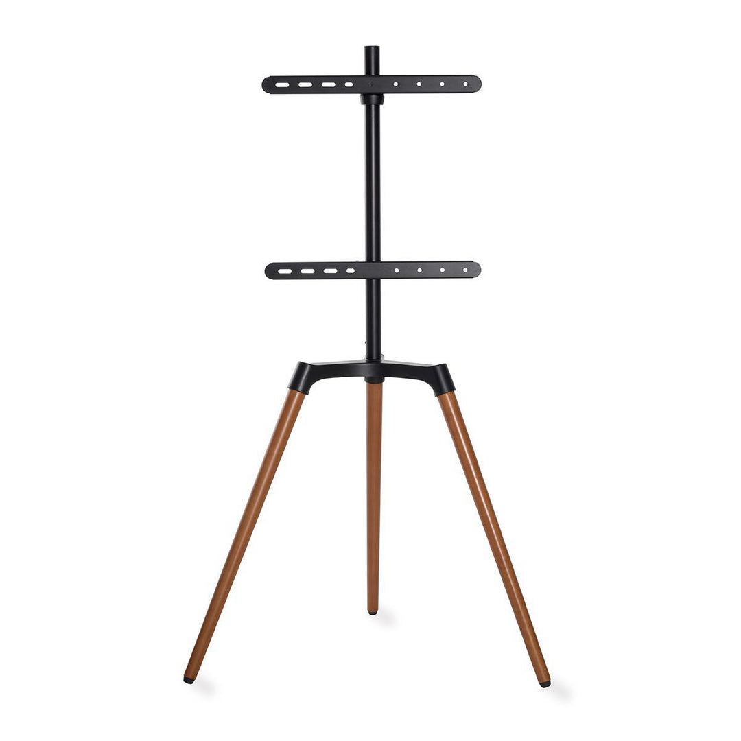 Support TV sur pied (Noir, Hêtre 50-65")