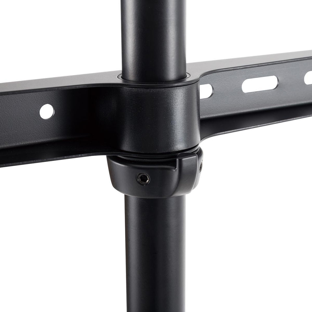 Support TV sur pied (Noir, Hêtre 50-65")