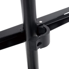 Support TV sur pied (Noir, Hêtre 50-65")