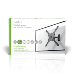 Support TV entièrement articulé avec 2 points de pivot (23-55", 30kg)