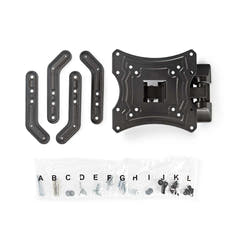 Support TV entièrement articulé avec 2 points de pivot (23-55", 30kg)