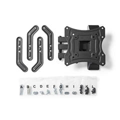Support TV entièrement articulé avec 3 points de pivot (23-55", 30 kg)