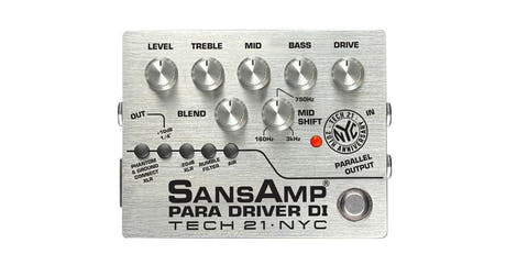Tech 21 SansAmp Para Driver DI 20th Anniversary préampli