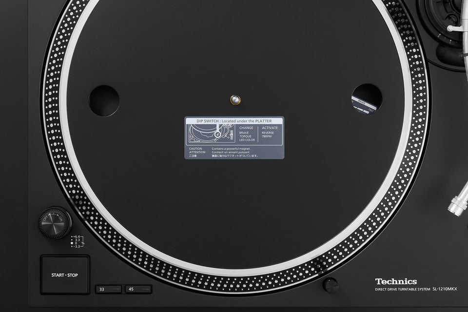 Technics SL-1210 MK7 Platine (Noir)
