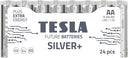 Tesla Silver+ AA Piles Alcalines (24 pcs)