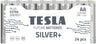 Tesla Silver+ AA Piles Alcalines (24 pcs)