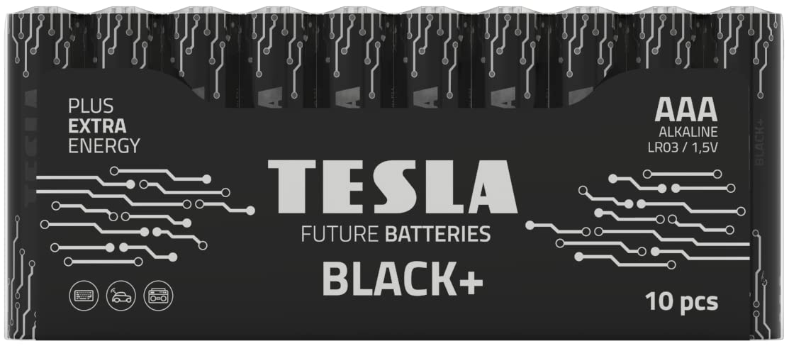 Piles Tesla Black+ AAA (10 pcs)