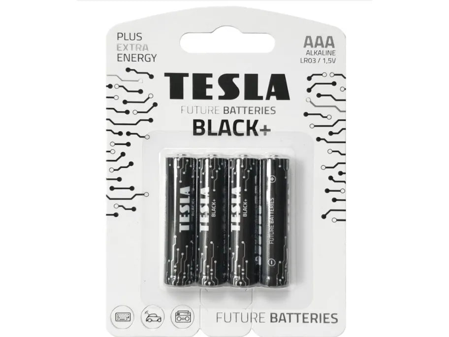 Piles Tesla Black+ AAA (4 pcs)