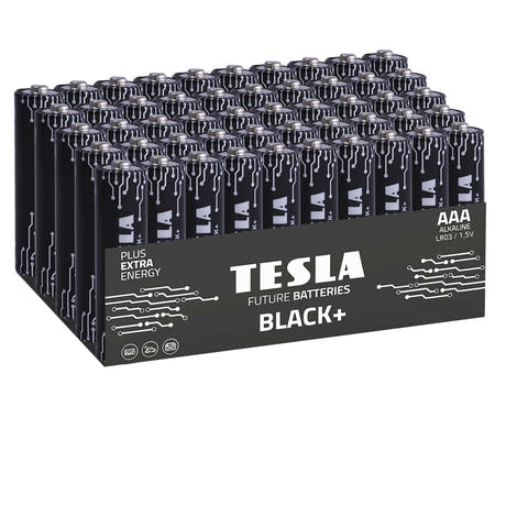 Tesla Black+ AAA Piles (50 pcs)