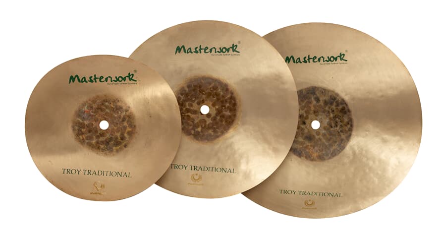Masterwork Troy Traditionnel 9" / 11" / 13" FX Stack