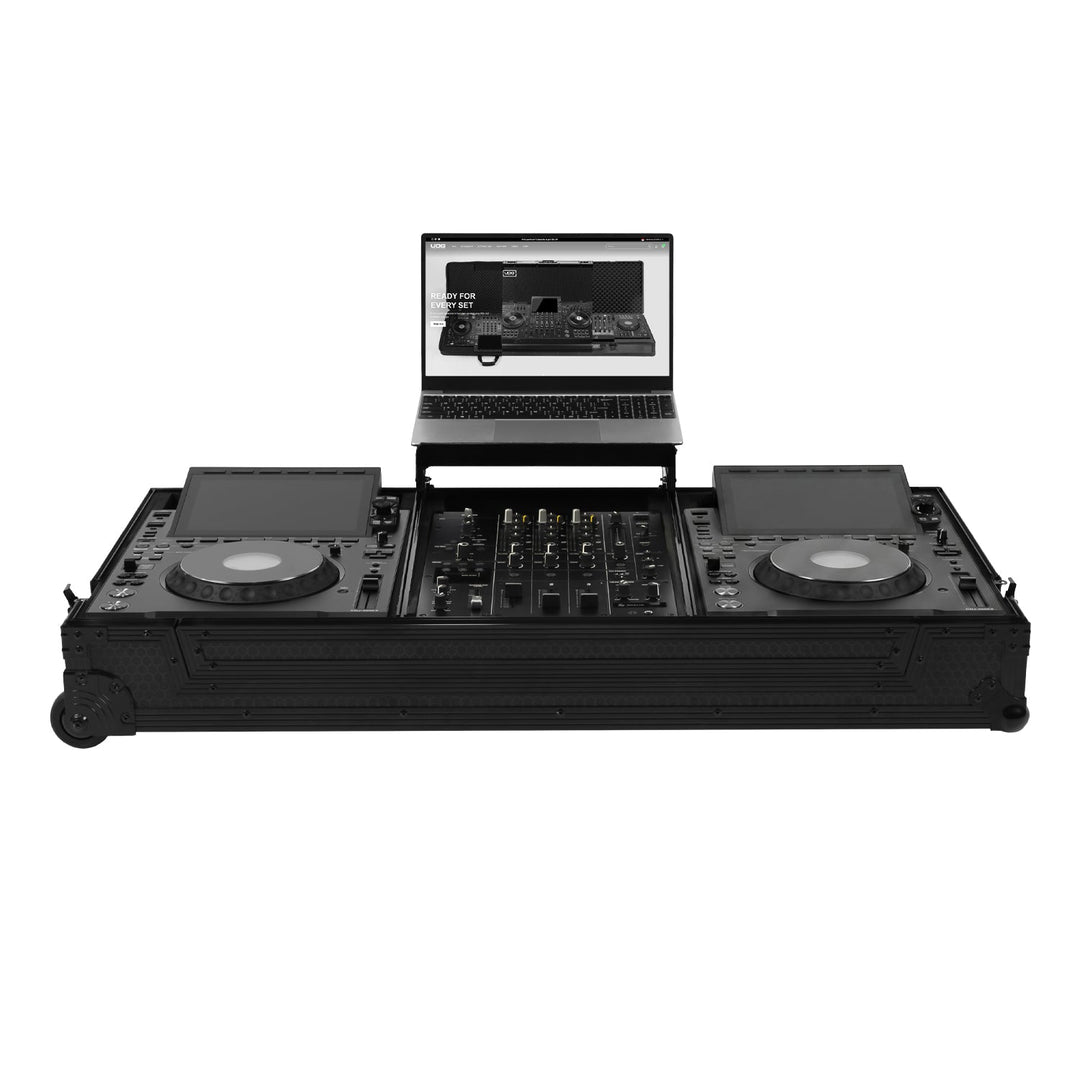UDG Ultimate Flight case set AlphaTheta CDJ-3000X/DJM-V5 Noir