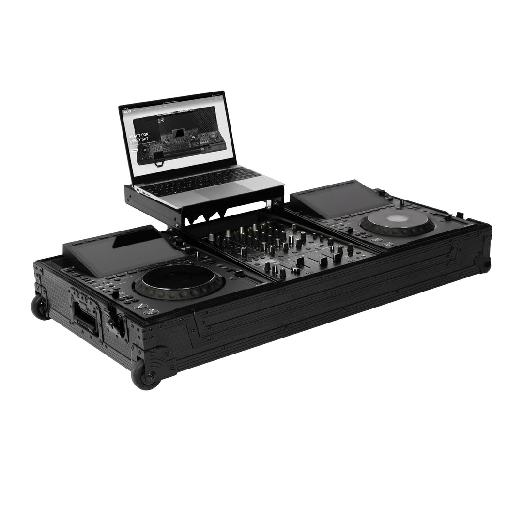 UDG Ultimate Flight case set AlphaTheta CDJ-3000X/DJM-V5 Noir
