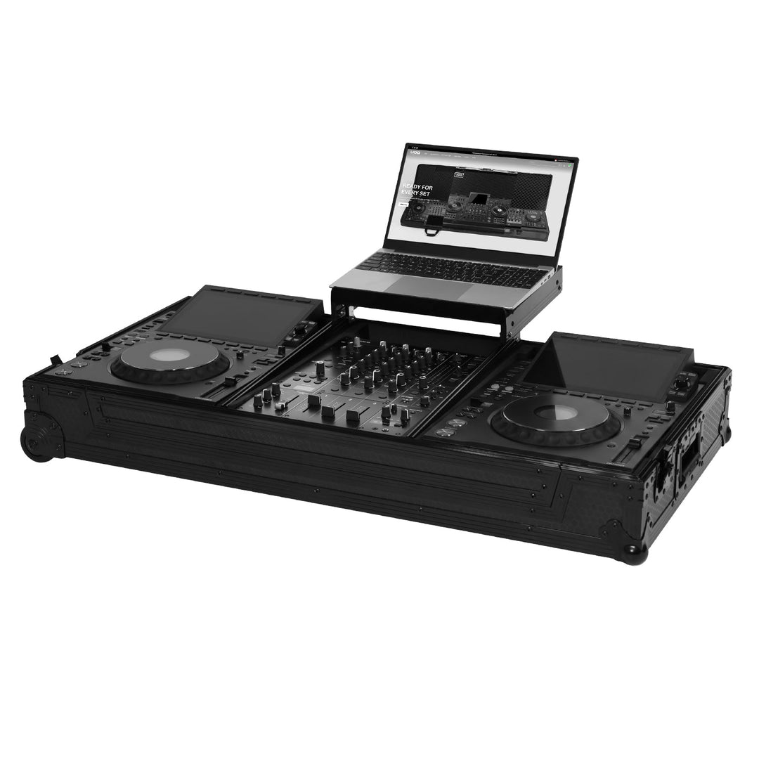 UDG Ultimate Flight case set AlphaTheta CDJ-3000X/DJM-V5 Noir