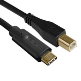 UDG Ultimate Audio Cable USB 2.0 C-B Noir Droit 1,5m