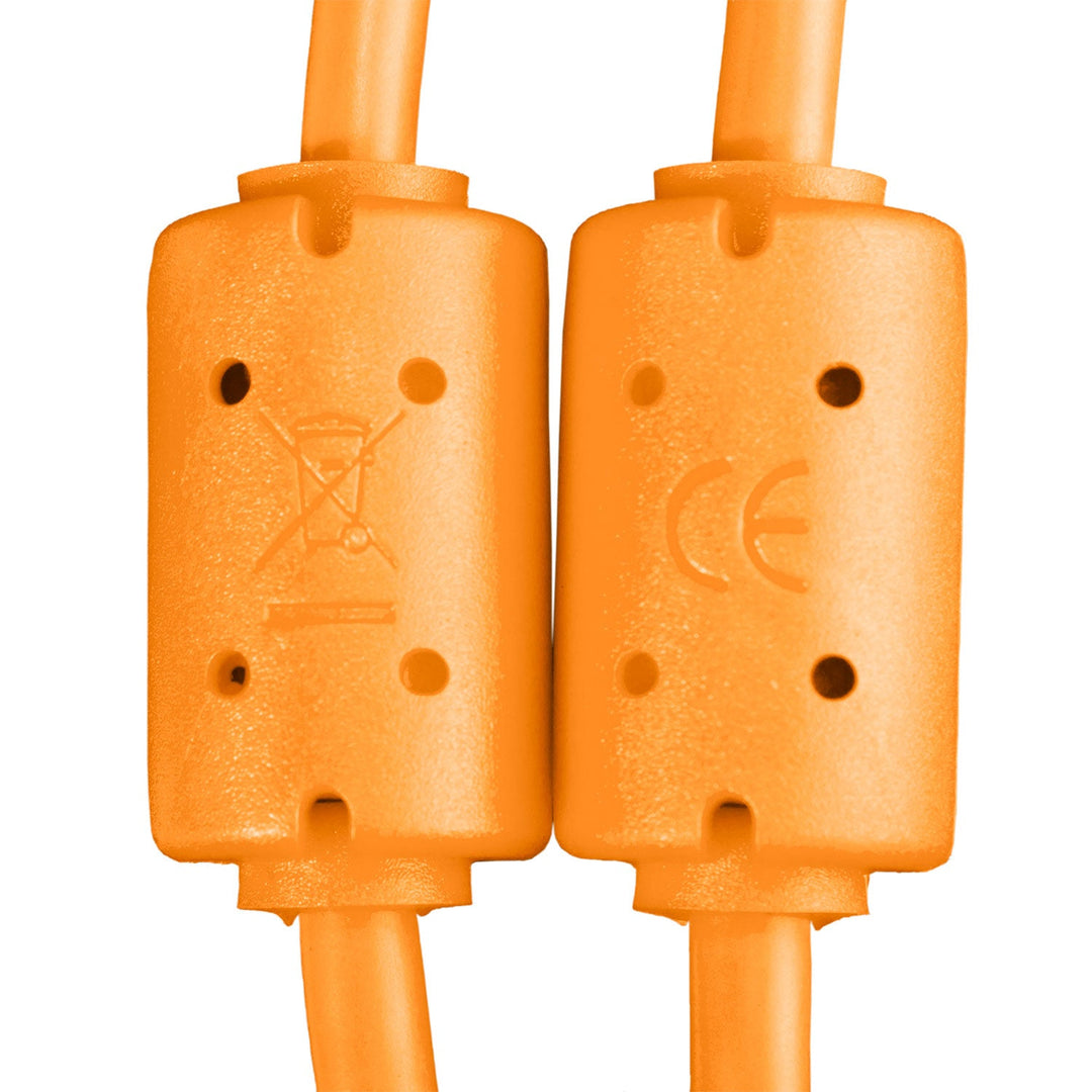 UDG Ultimate Audio Cable USB 2.0 C-B Orange Droit 1,5m