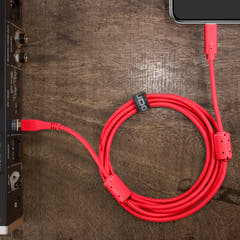 UDG Ultimate Audio Cable USB 2.0 C-B Rouge Droit 1,5m
