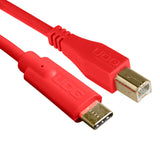 UDG Ultimate Audio Cable USB 2.0 C-B Rouge Droit 1,5m