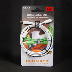 UDG Ultimate Audio Cable USB 2.0 C-B Blanc Droit 1,5m